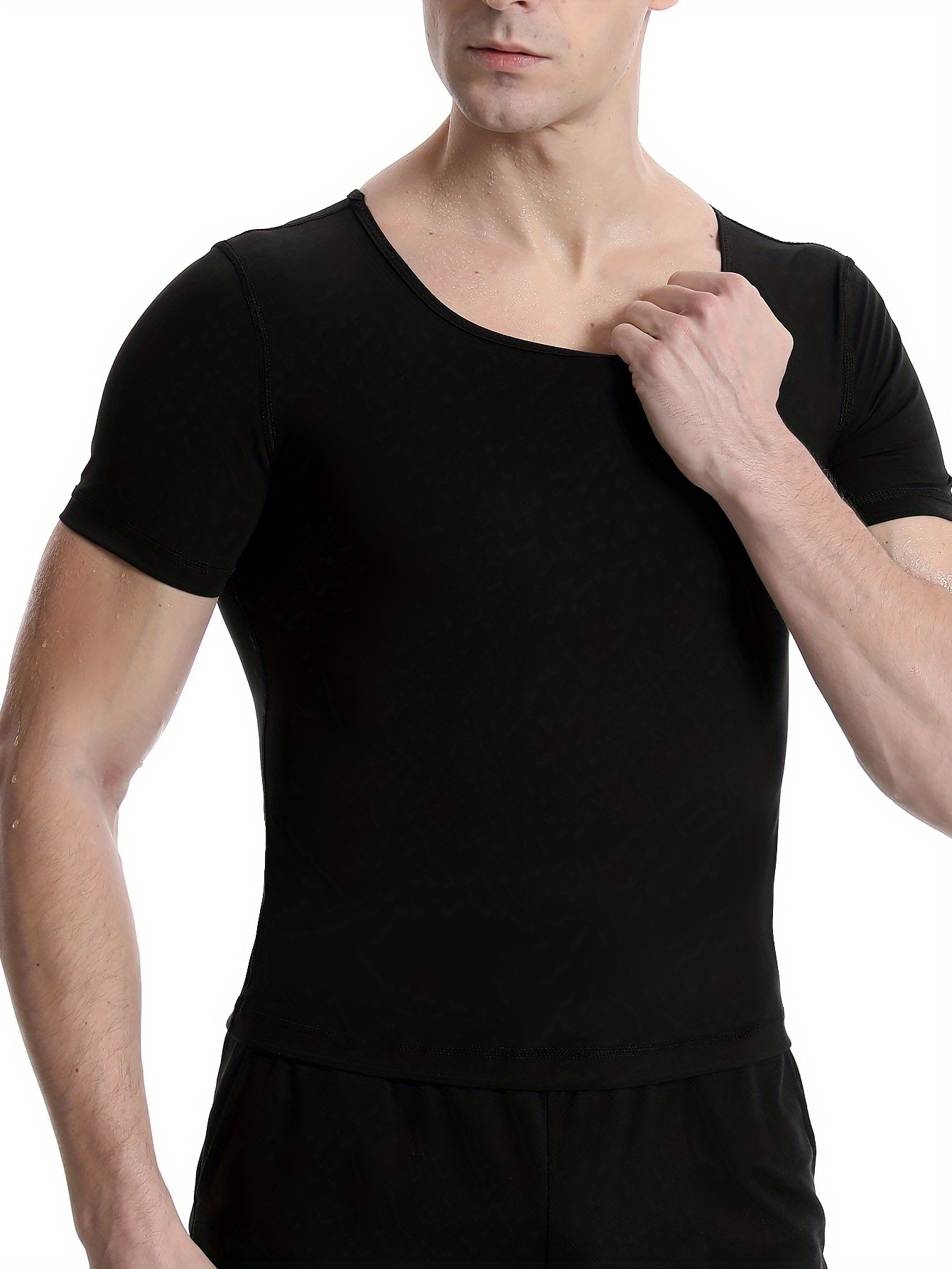 Men's Sweat absorbent Vest Body shaping Fat burning - Temu