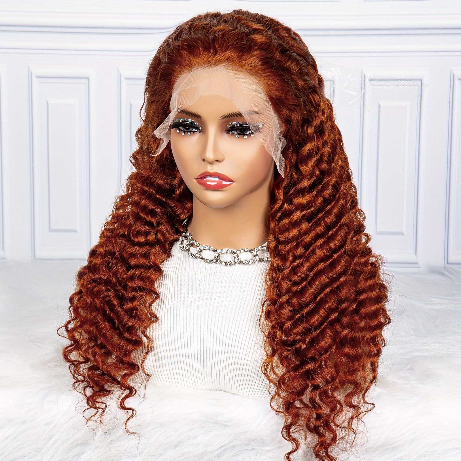 Mannequin Head, With Hair, Curly Beauty Training Head For Braiding And Hair  Styling Practice