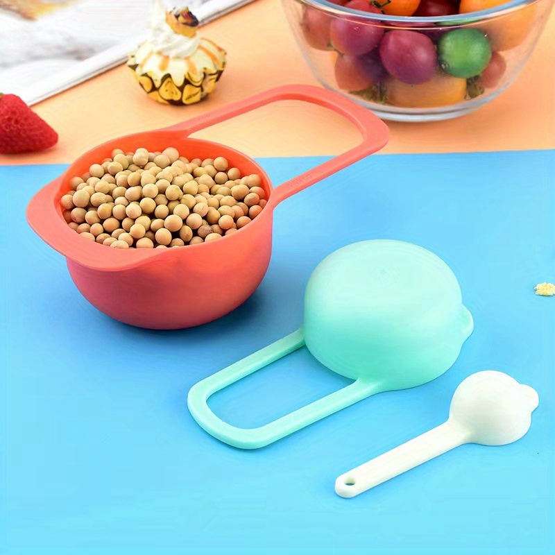 Spoons Rainbow Measuring Spoons And Cups, Made Of Plastic, Suitable For  Baking And Food Measuring Dry And Liquid Ingredients - Temu Philippines