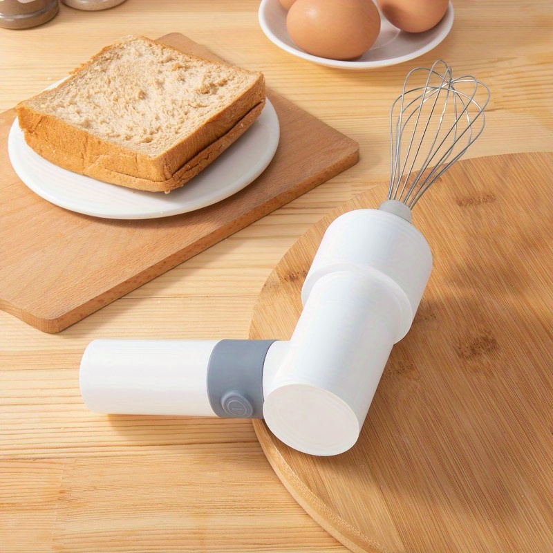 1pc wireless rechargeable cream beater cake baking electric egg beater household mini cream automatic beater handheld charging mixing machine details 7