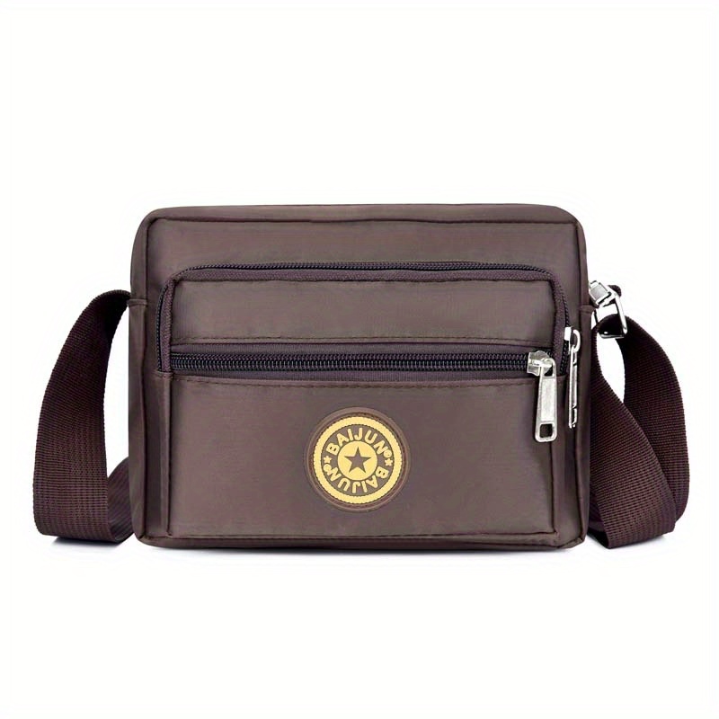 Large Capacity Crossbody Bag, Letter Patch Decor Hobo Bag, Casual Shoulder  Bag For Sports, Travel, School - Temu Belgium