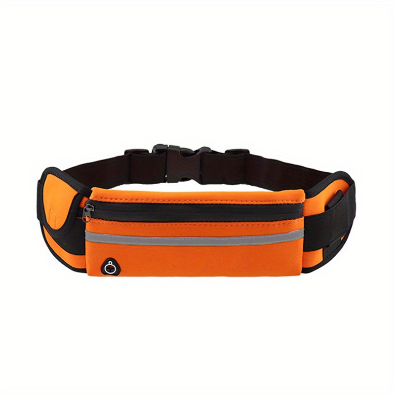 Reflective Fanny Pack Waist Bag with Bottle Holder