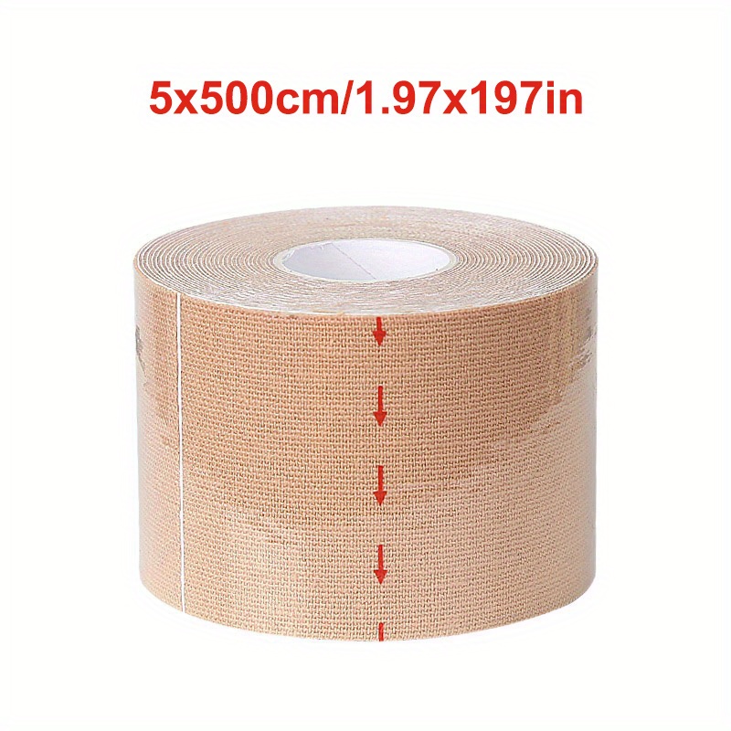 Boob Tape For Breast Lift, Achieve Chest Brace Lift & Contour Of Breasts,  Sticky Body Tape For Push Up & Shape In All Clothing Fabric Dress Types,  Waterproof Sweat-Proof Bob Tape, 1.97inch*196.85inch