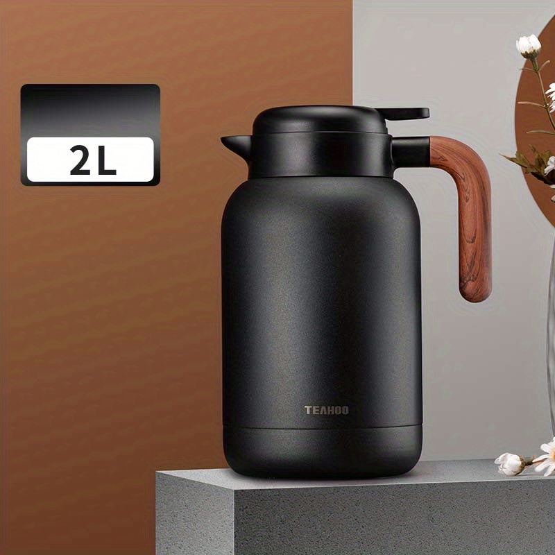  2L/68oz Large Coffee Bottle for Travel, Flasks for Hot