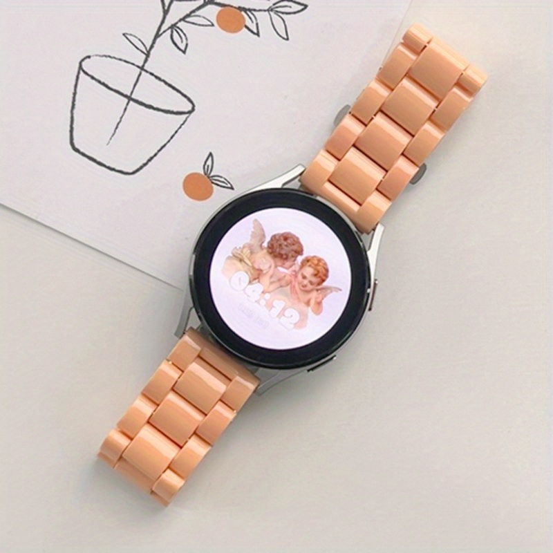 Suitable For Watch5 Band Three Beads Resin Watch Chain Watch4/5pro