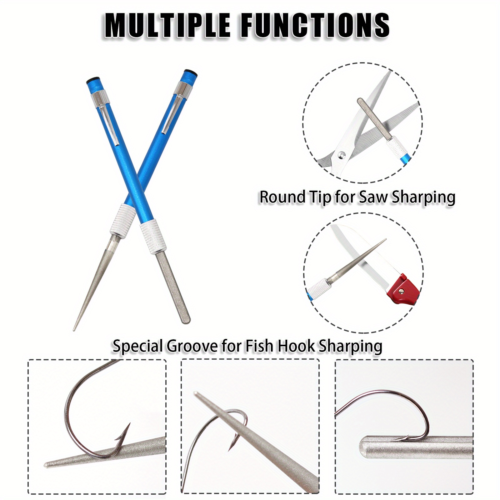 Fish Rod Repair Kit: Repair Your Fishing Pole Eyelet 13 Size - Temu