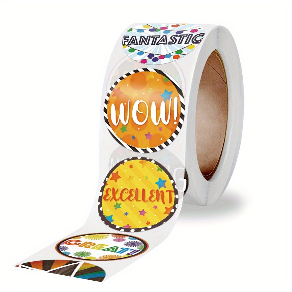 8 Design Reward Stickers Suitable Teachers Adults Parents - Temu