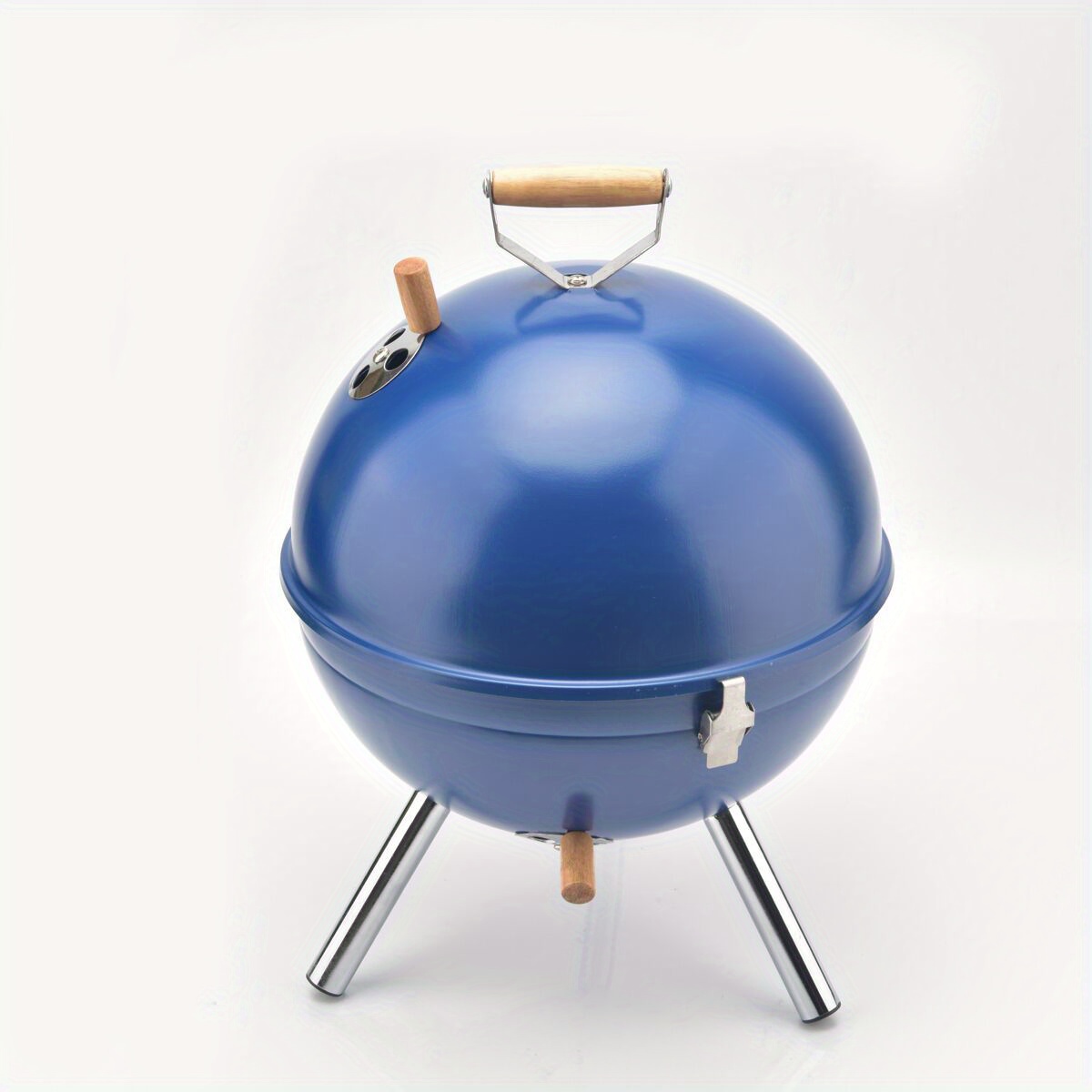 Portable Iron BBQ Grill Stove: Enjoy Delicious Barbecue Anywhere with This Outdoor Camping Charcoal Stove!