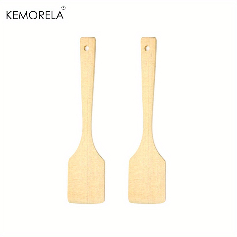 Wooden Spatulas Non stick Wood Turners For Food Frying - Temu