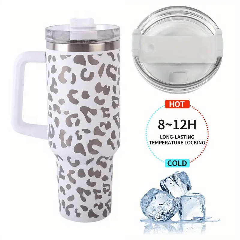 Leopard Stainless steel insulation cup 40oz – Honeydewusa