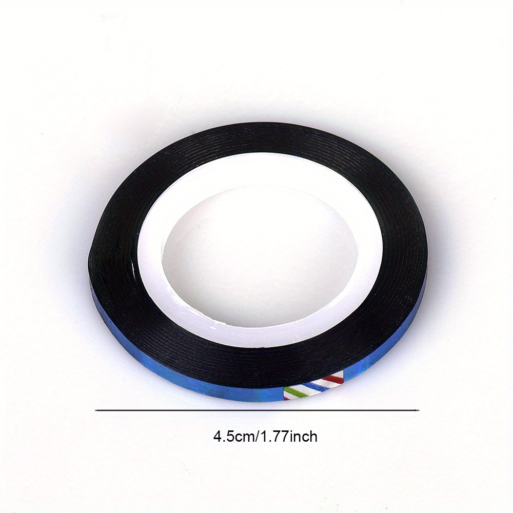 Striping Tape Nail Art Narrow Line Mix Color Rolls Nail Temu