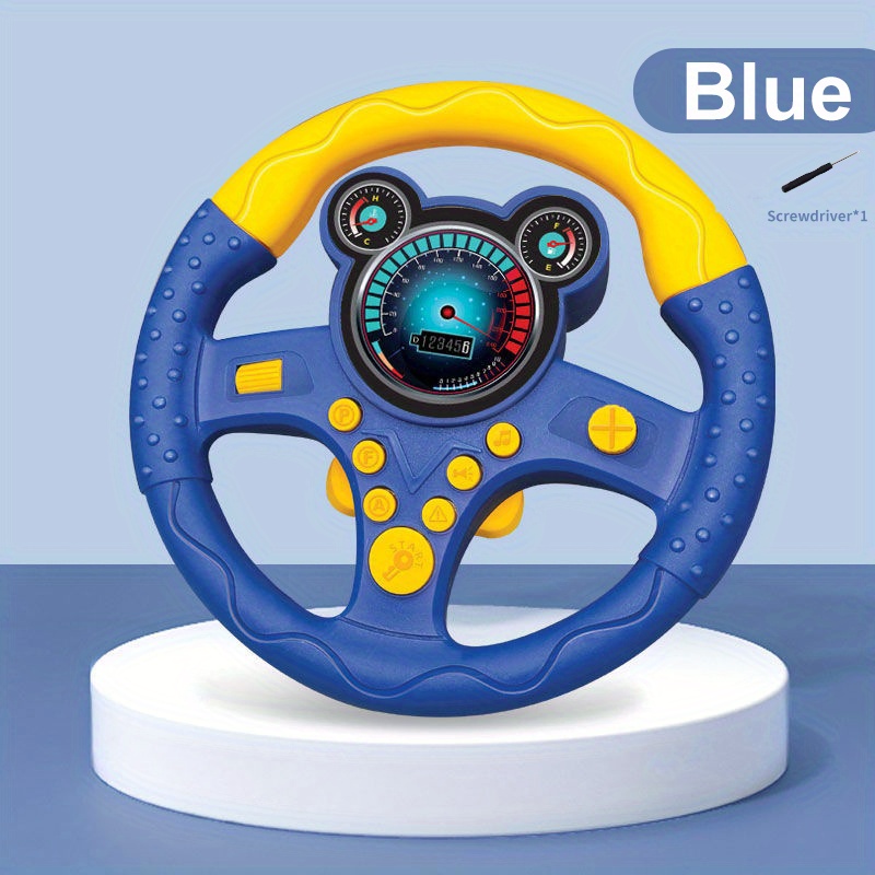 Kinder Co Pilot Lenkrad Baby Rücksitz Auto Simulation Fahren - Temu Austria