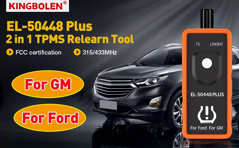 Kingbolen El-50448 プラス Tpms 再学習ツールフォード用 Gm 自動車