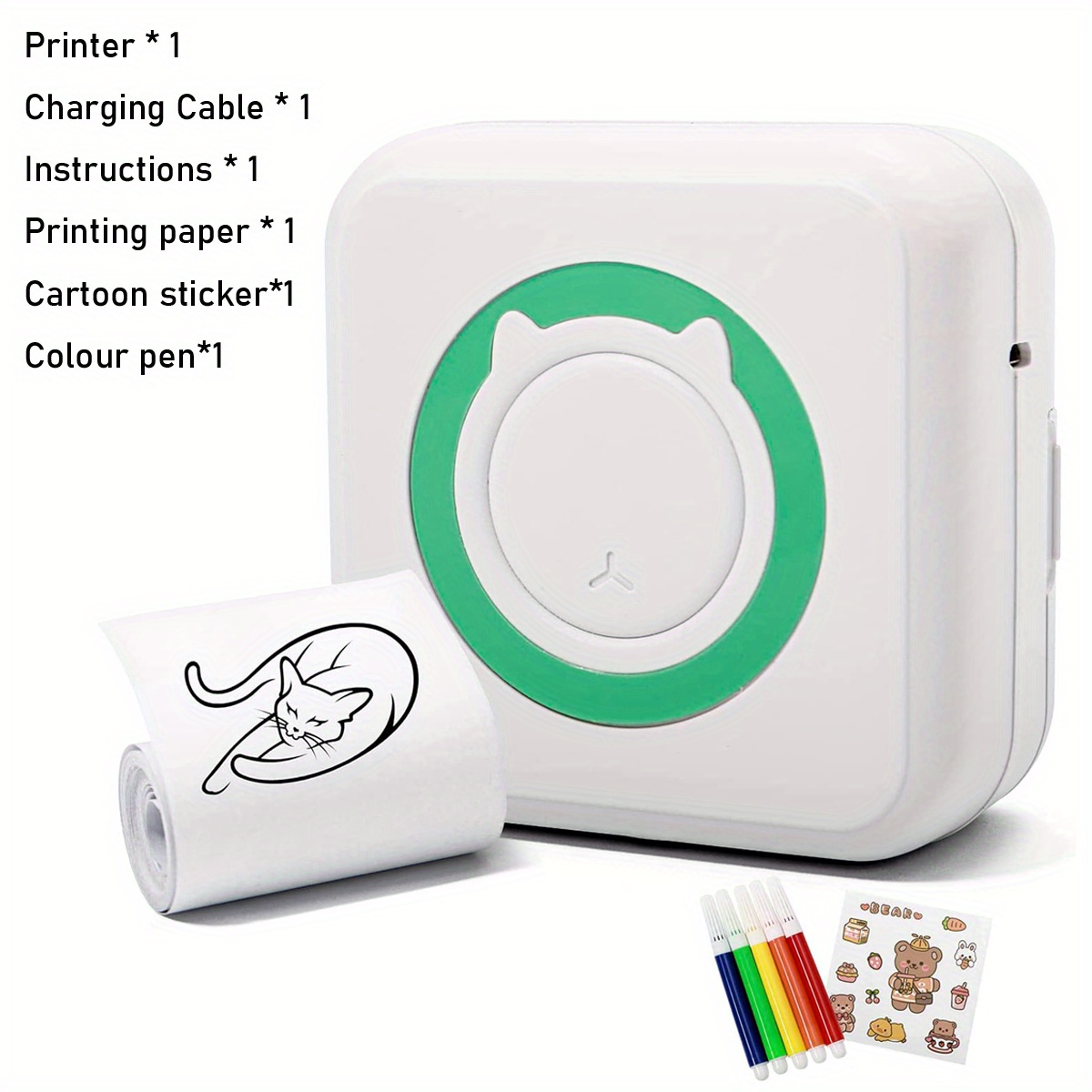 Mini Printer PRO - Pour Mobile - Printer de Poche - Sans Fil - Pour  Smartphone 