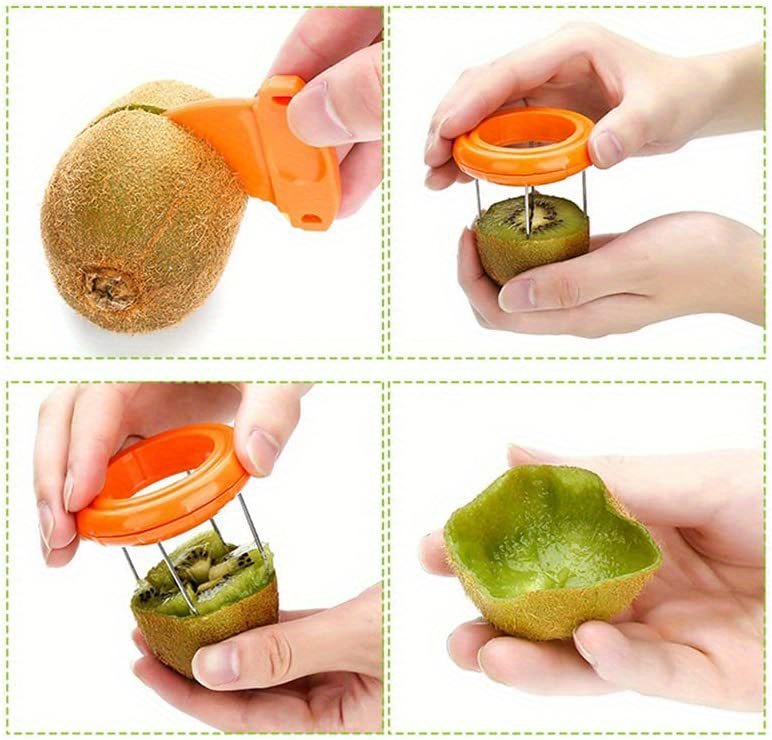 1pc Kiwi Peeler: An Easy-to-Use Splitter For Special Fruits And Kitchen  Accessories