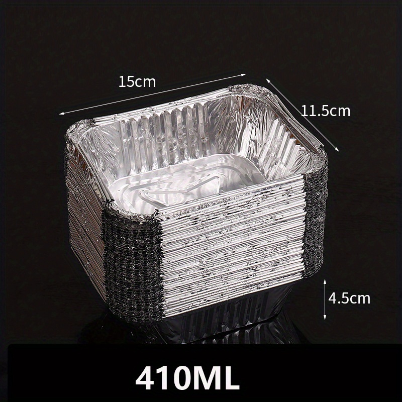 Kitchen Aluminum Foil Tray Set - 4 Sizes For Bbq/baking & Disposable Frying  Pans! - Temu