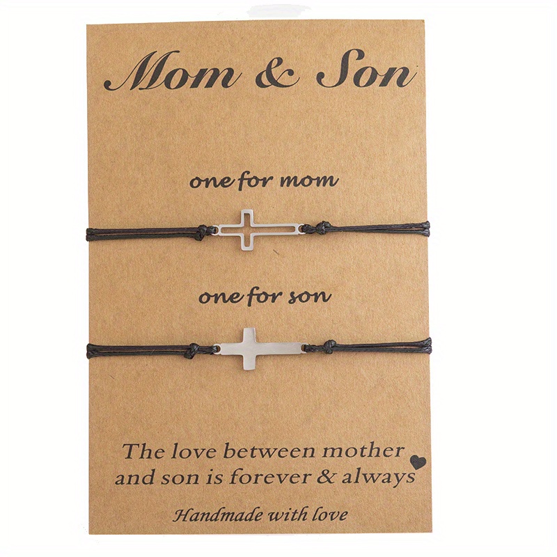 Mother son hot sale bracelet set