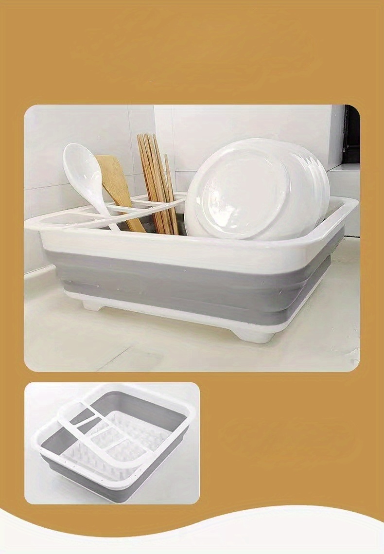Collapsible Dish Drying Rack Foldable Dish Rack Dish Drainer Temu
