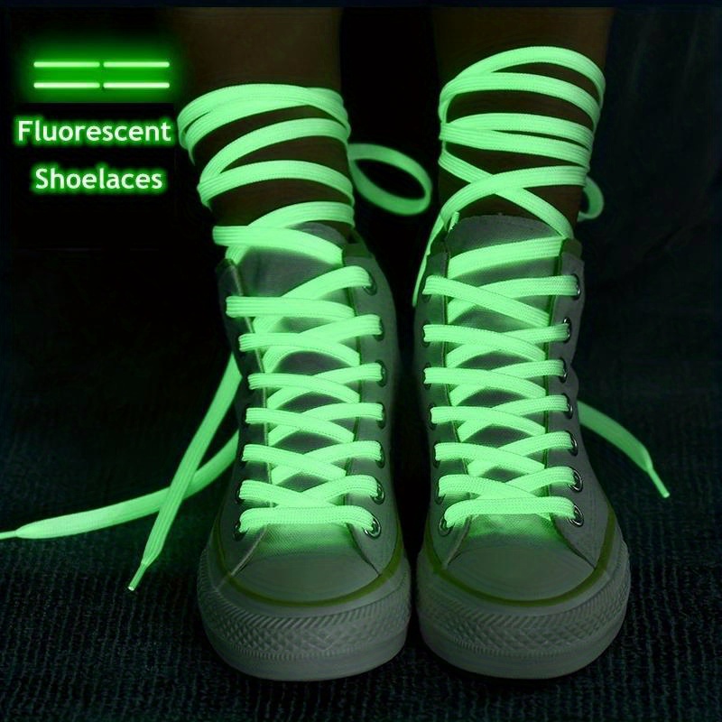 Luminous Shoelace Men Women Shoe Laces Glowing Led - Temu