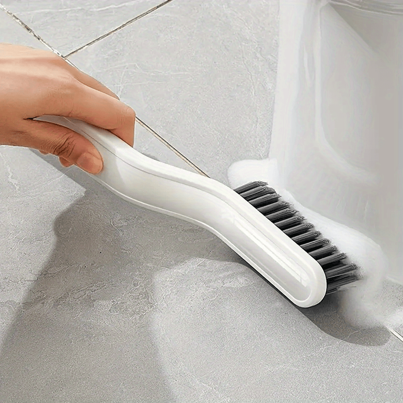 Cepillo limpiador de lechada para limpieza de ducha, fregado de