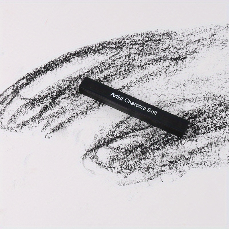 Square Sketch Charcoal Painting Stick Compression Charcoal - Temu