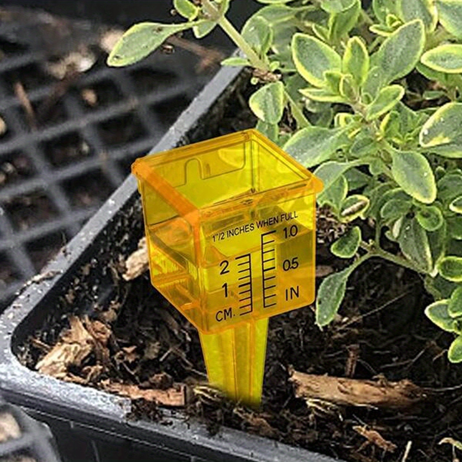 Rain Gauge Sprinkler Gauge Lawn Garden Water Measuring Tool Temu