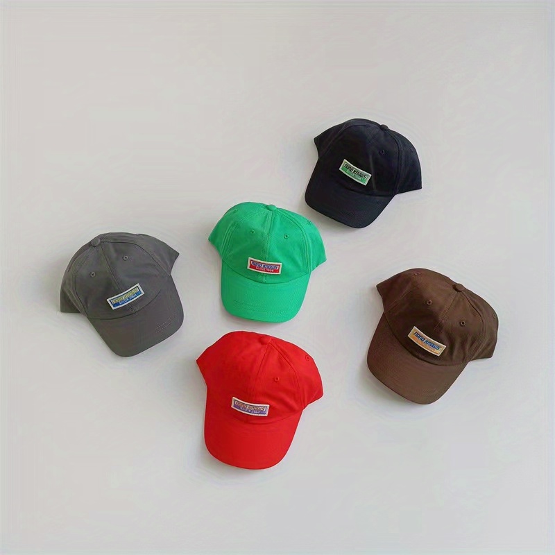 1pc Cool Baseball Cap Concave Letters Logo Darling Outdoor Sun Shade