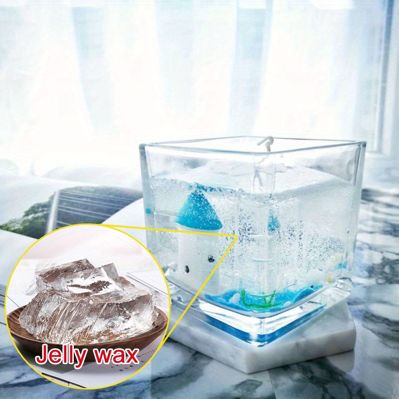 Transparent Jelly Wax Clear Jelly Wax Diy Candle Making Gel - Temu Italy