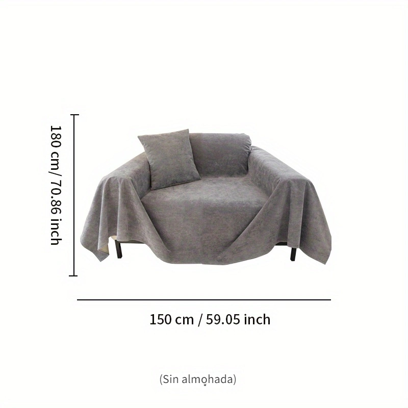 Foreate Funda de sofá impermeable para sofá seccional, manta – Protector de  muebles contra arañazos para gatos, protector de sofá para perro, lavable