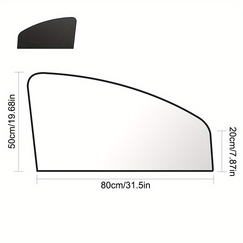 4 Stück Magnetische Autofenster-Sonnenschutz-Abdeckung, Netzschild, UV- Schutz, Zubehör - Temu Austria