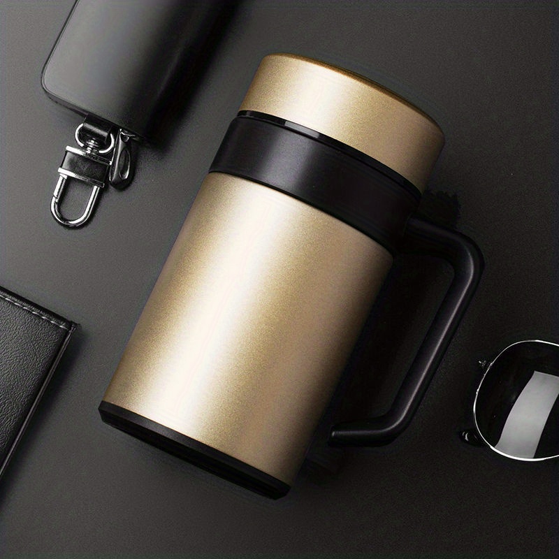 Thermos Flask Insulated Travel Mug Warm Hot Tea Coffee Drink