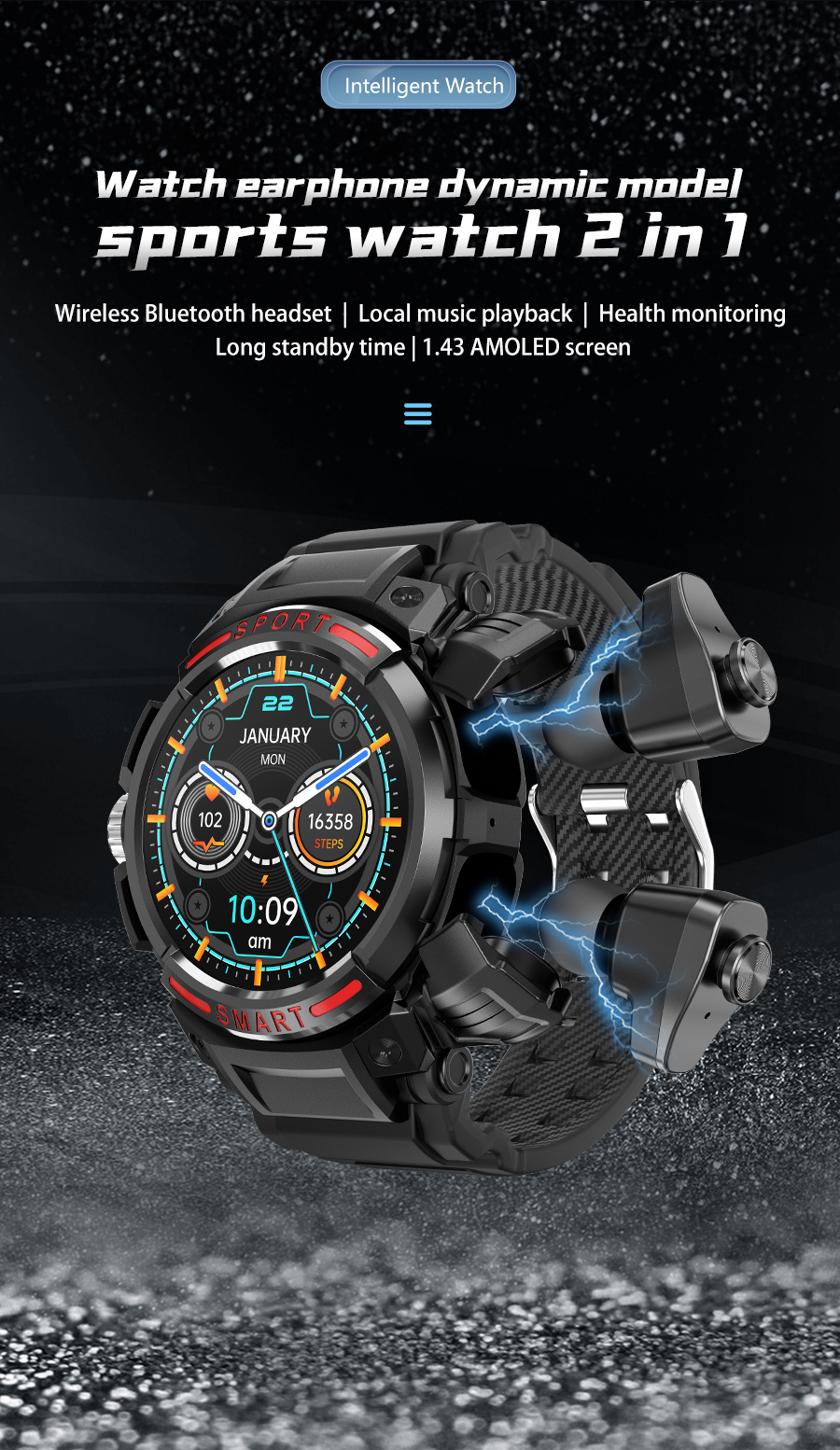GT100 Smart Watch Image 3