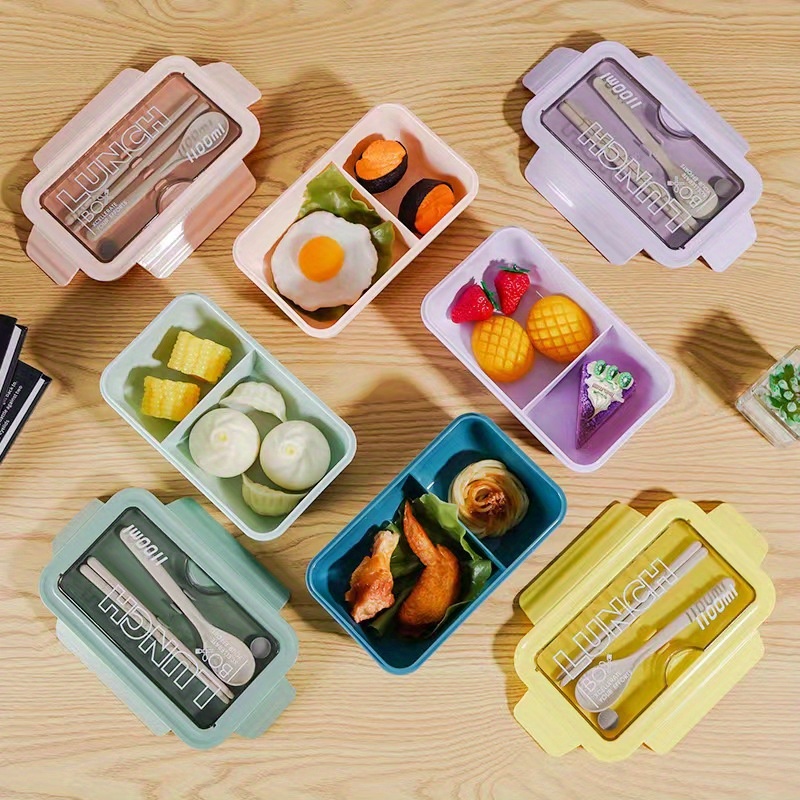 Reusable Plastic Bento Boxes: Lunch Boxes - Temu United Kingdom