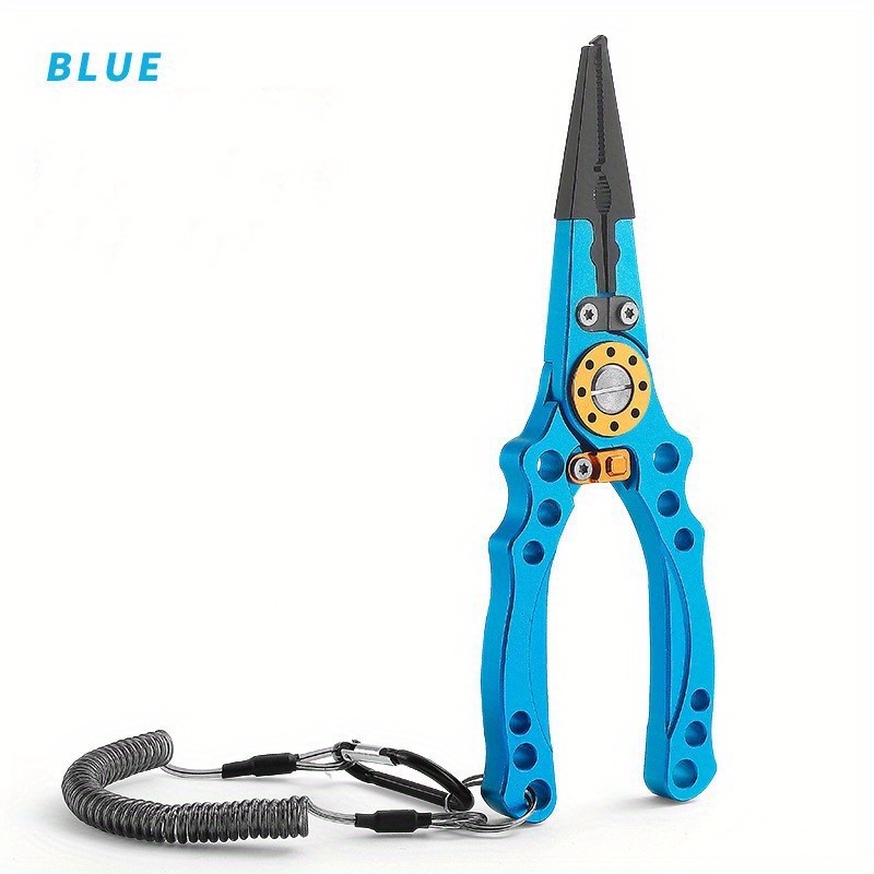 Fishing Pliers Aluminium Alloy Fish Tongs Needle Nose Slit - Temu