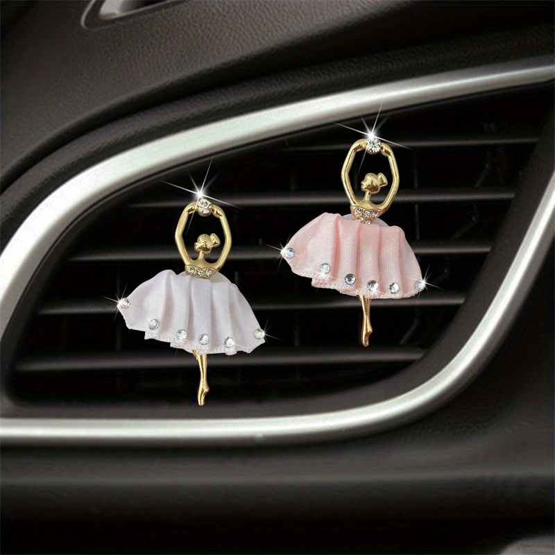 4pcs Ballet Girl Car Aromatherapy Car Air Conditioner Air - Temu