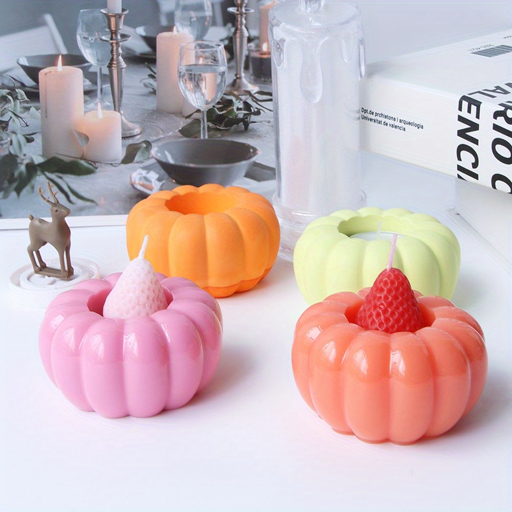 2Pcs Pumpkin Jar Molds Silicone, Halloween Jar Resin Mold with Lid Silicone  Resin Mold Halloween Silicone Mold Candy Jar Epoxy Resin Mold for DIY  Unique Art Craft Resin Supplies (Pumpkin Jar) 