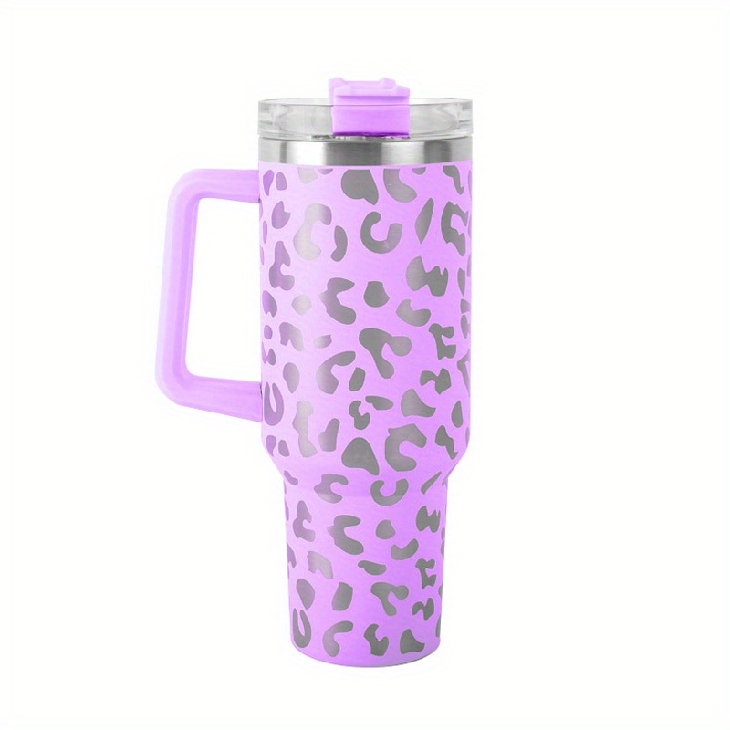 Leopard Tumbler Light Pink