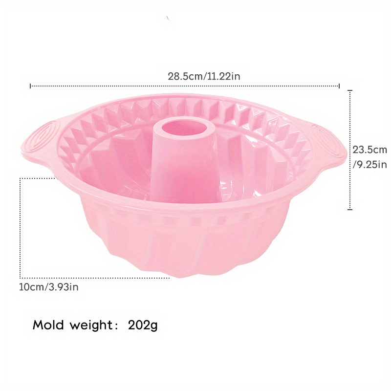 Food Grade Silicone Cake Pan - Round, Square, And Rectangular Molds For  Perfectly Baked Cakes And Muffins - Temu