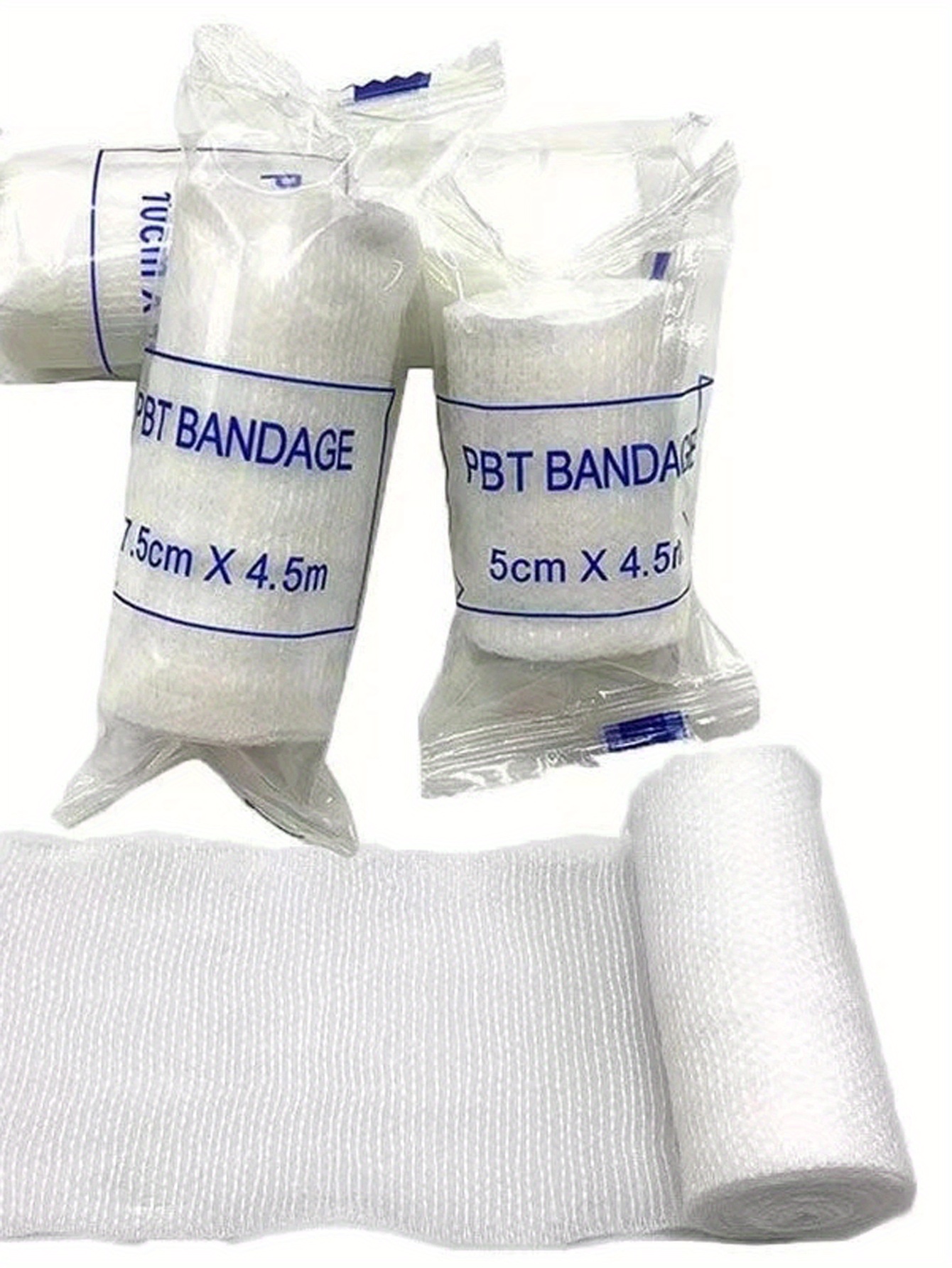 Elastic Gauze Bandages: Skin Friendly Breathable Patch For - Temu