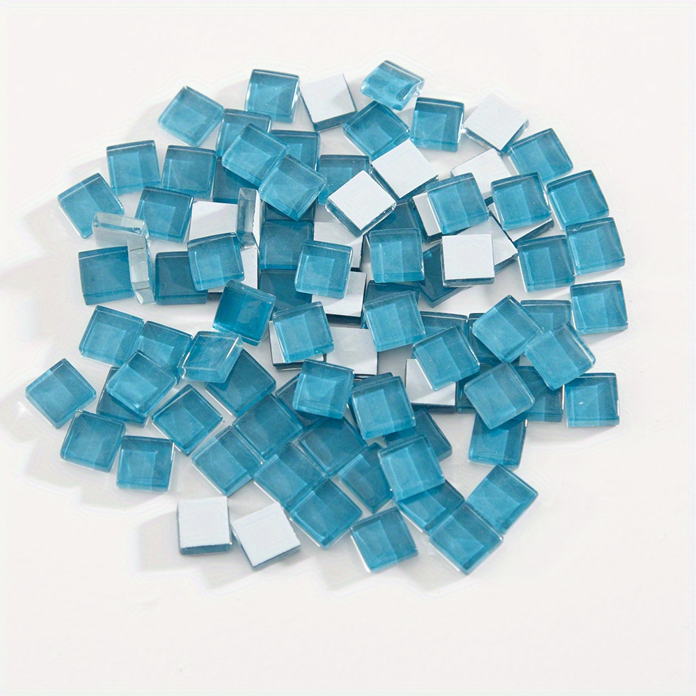 Gray Mirror Mosaic Crystal Glass Colorful Mosaic Tile Craft - Temu