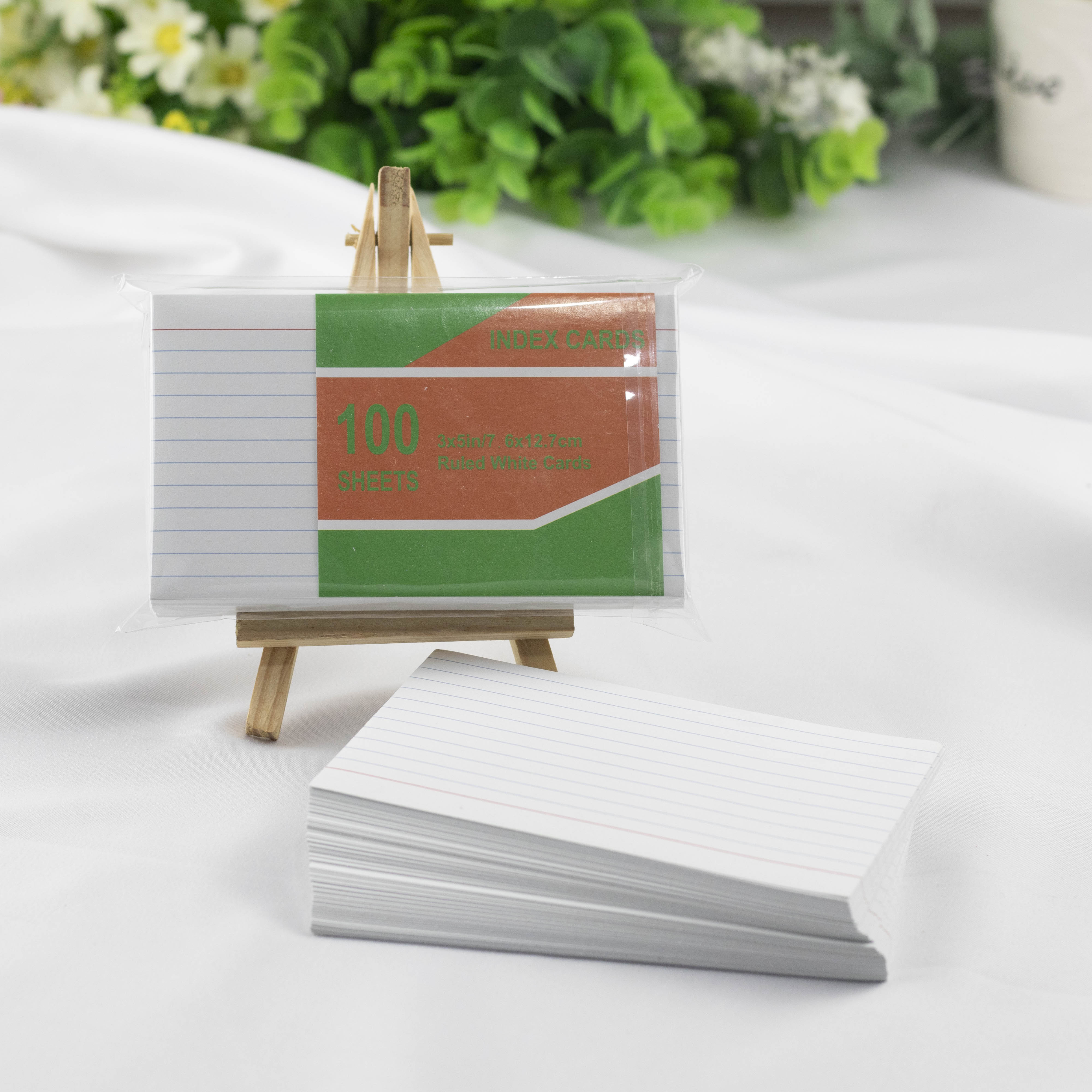 Index Cards Paper Sticky Notes Word Cards Loose leaf Index Temu