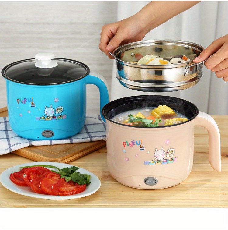 1pc au plug   electric rice cooker mini multi function electric rice cooker small   pot student     cooking noodle cooker multi functional cooking fire adjustable 1 8l details 19