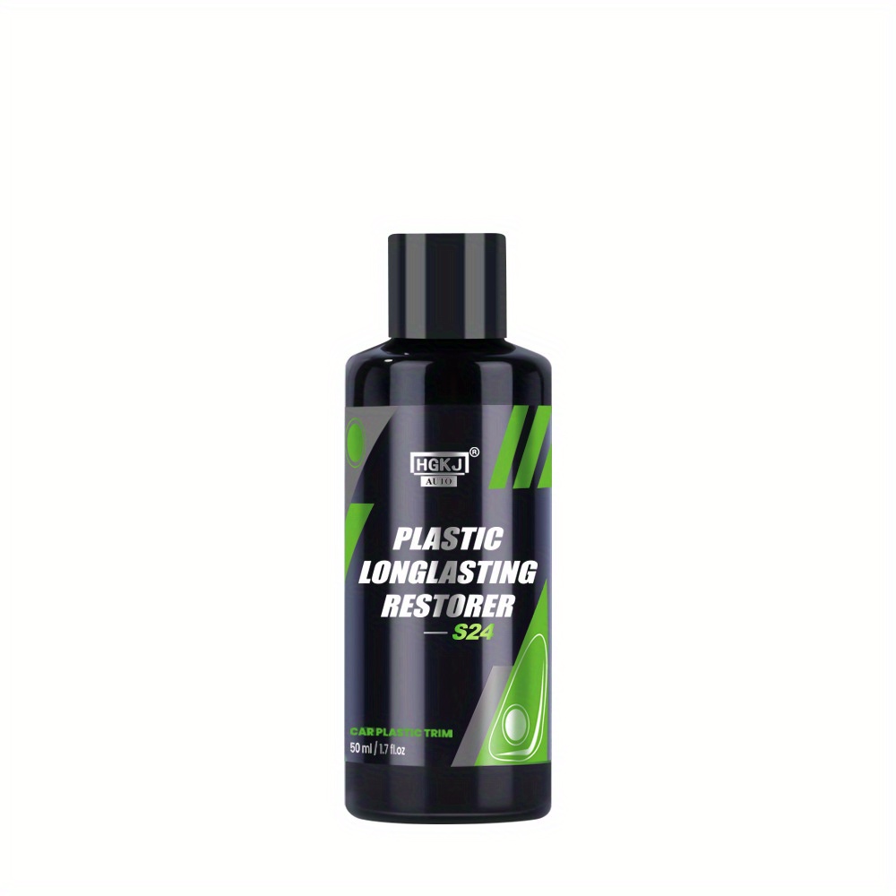 Plastic Restorer for Cars Ceramic Plastic Coating Trim Restore, Resists  Water, UV Rays, Dirt, Ceramic Coating, Not Dressing, Highly Concentrated,  50ml 