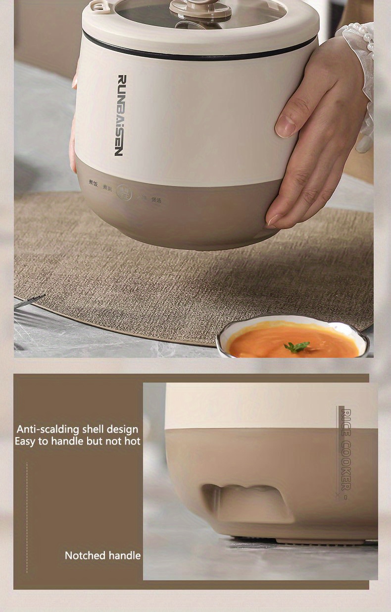 us plug 1 8l multi function electric cooker non stick electric cooker fast cooker suitable for cooking details 19