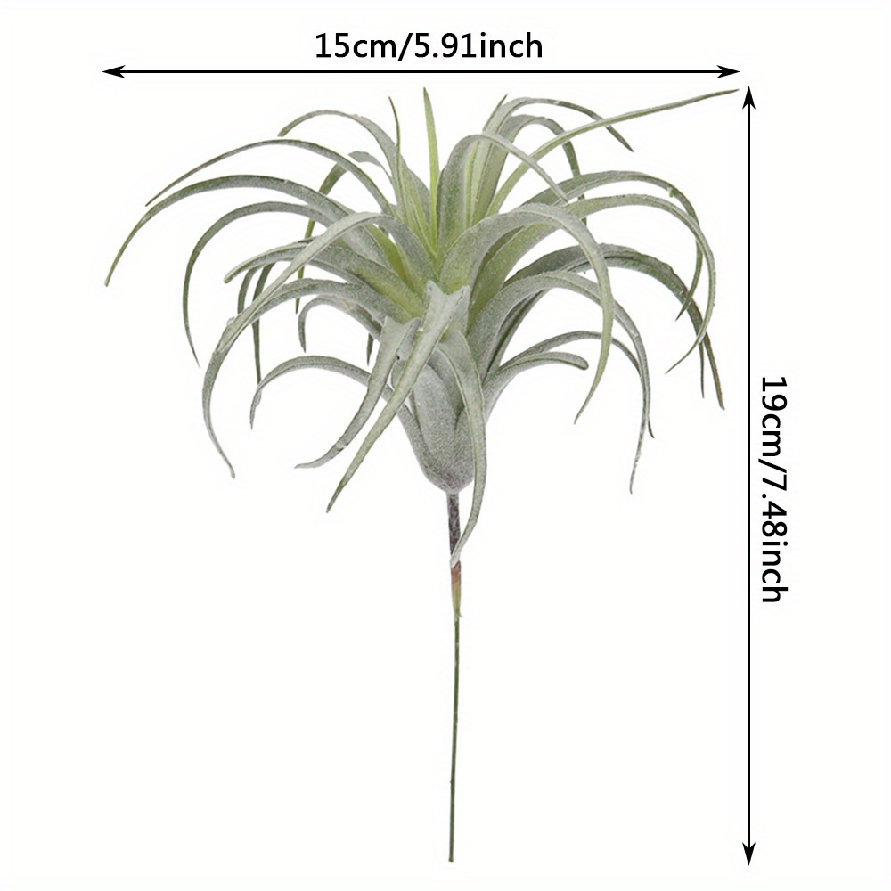 1pc Pineapple Grass Artificial Flower, Air Plant, Home Decor, Wedding , Wall Plant, Artificial Flower Wall, Mw17691