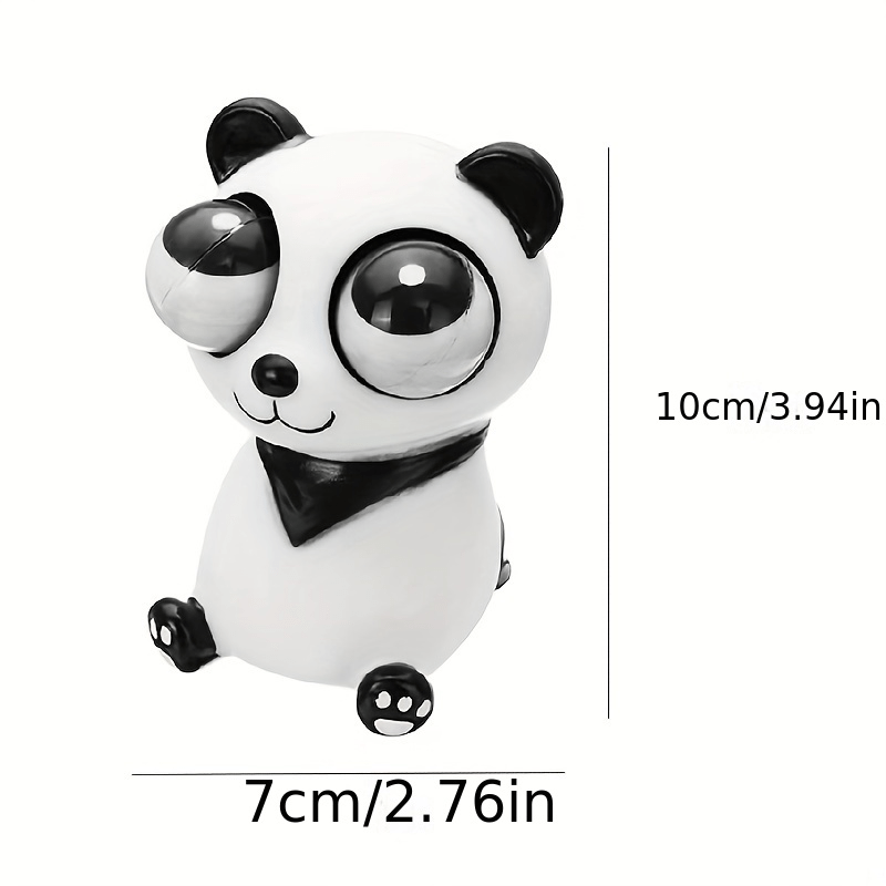 Panda Statue Unique Precisely Detail Eye-catching Mini Panda with