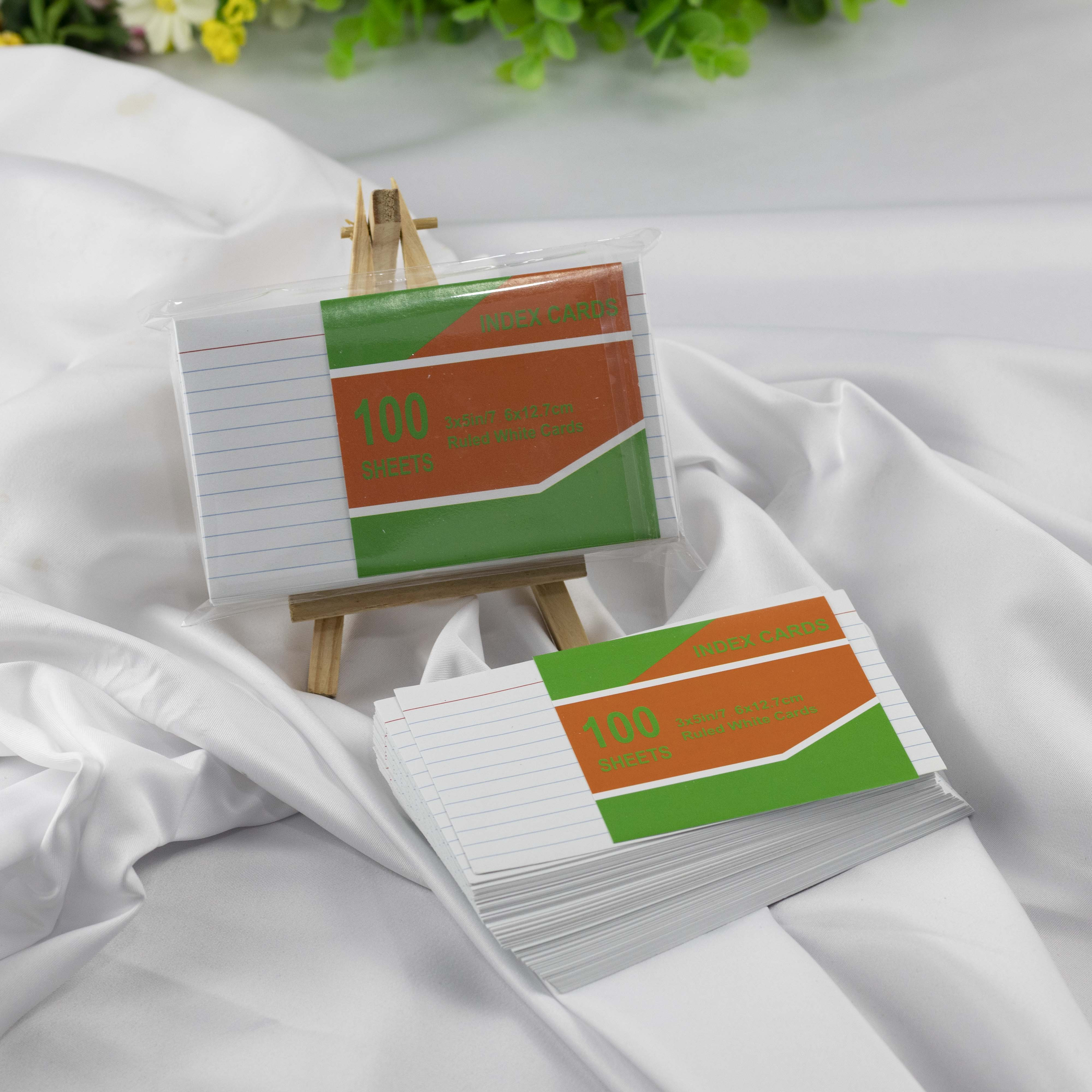 Index Cards Paper Sticky Notes Word Cards Loose leaf Index Temu