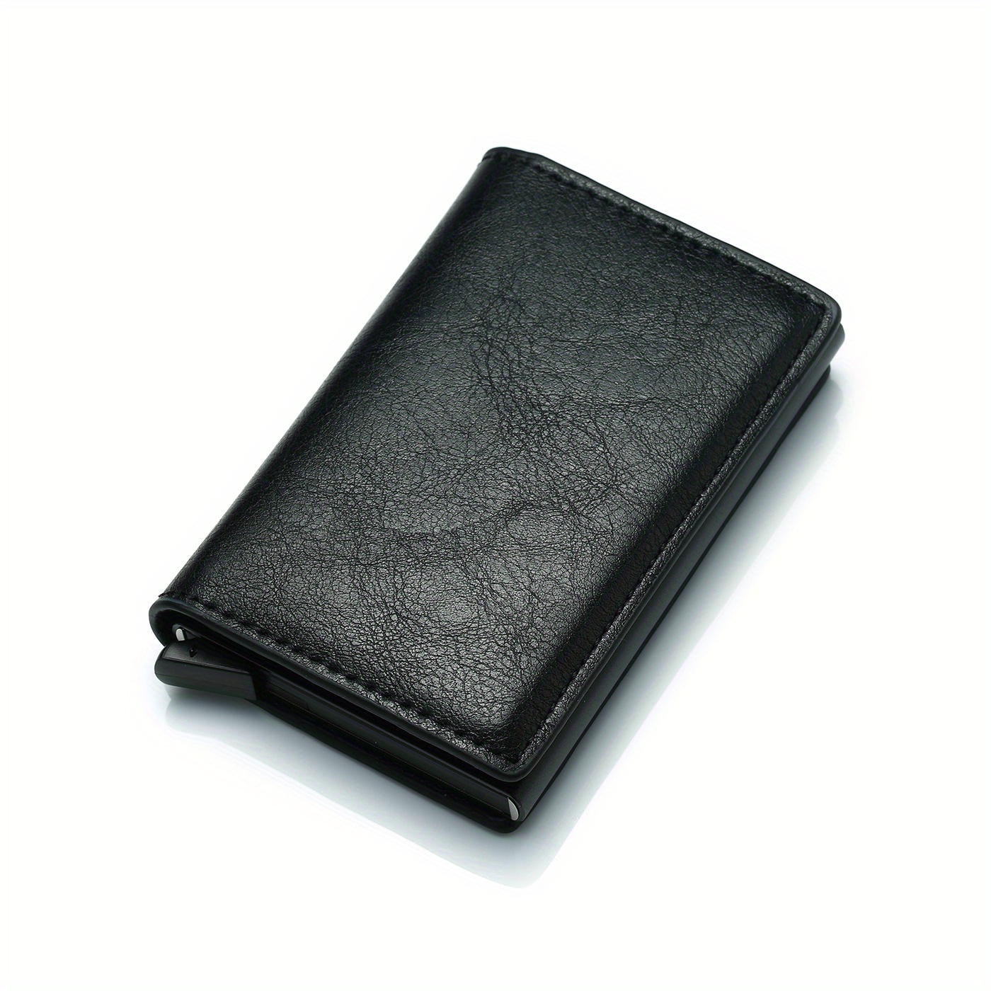 Male Black Designer Leather Wallet