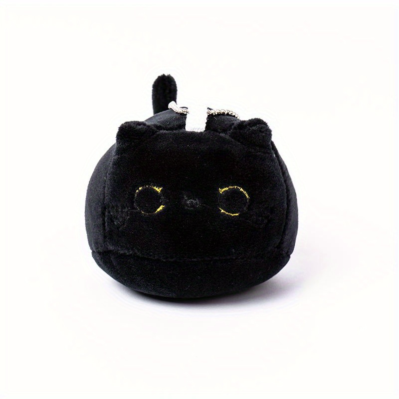 Cuddle Adorable Kawaii Black Cat Plush Pillow Dolls Stuffed - Temu