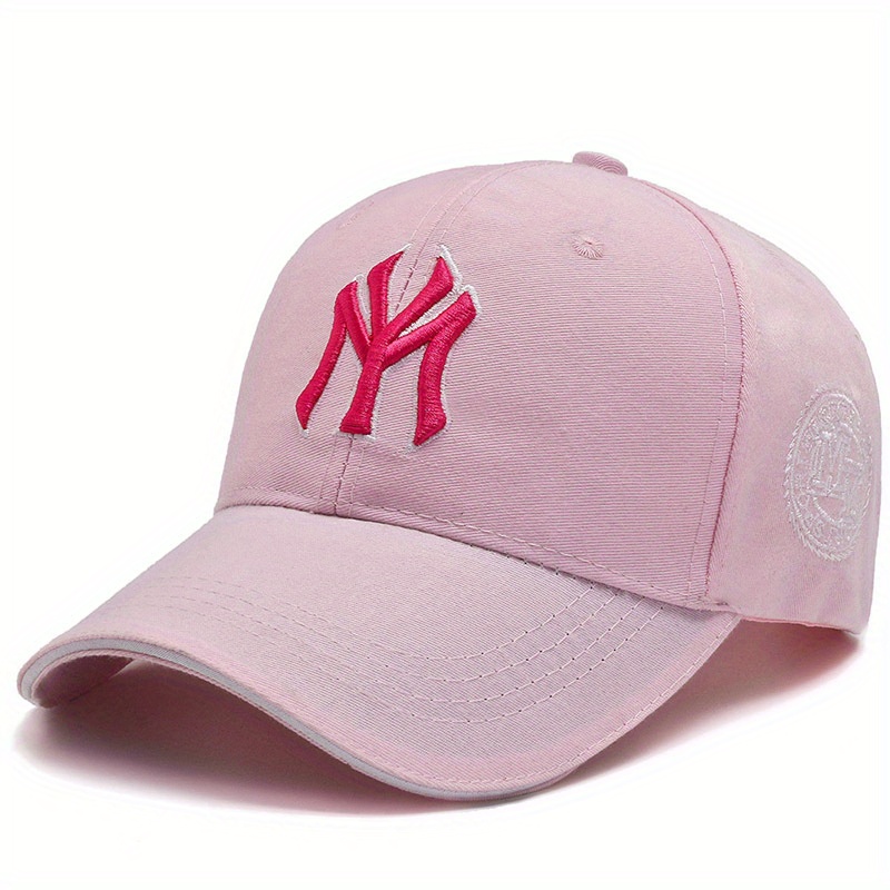 New York Flat Brim Fitted Baseball Cap NY Embroidered Hip Hop Hat